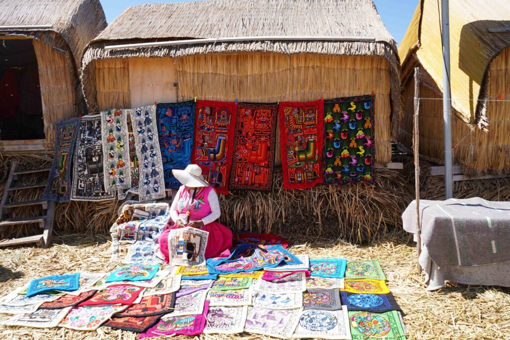 Woman-and-Tapestries